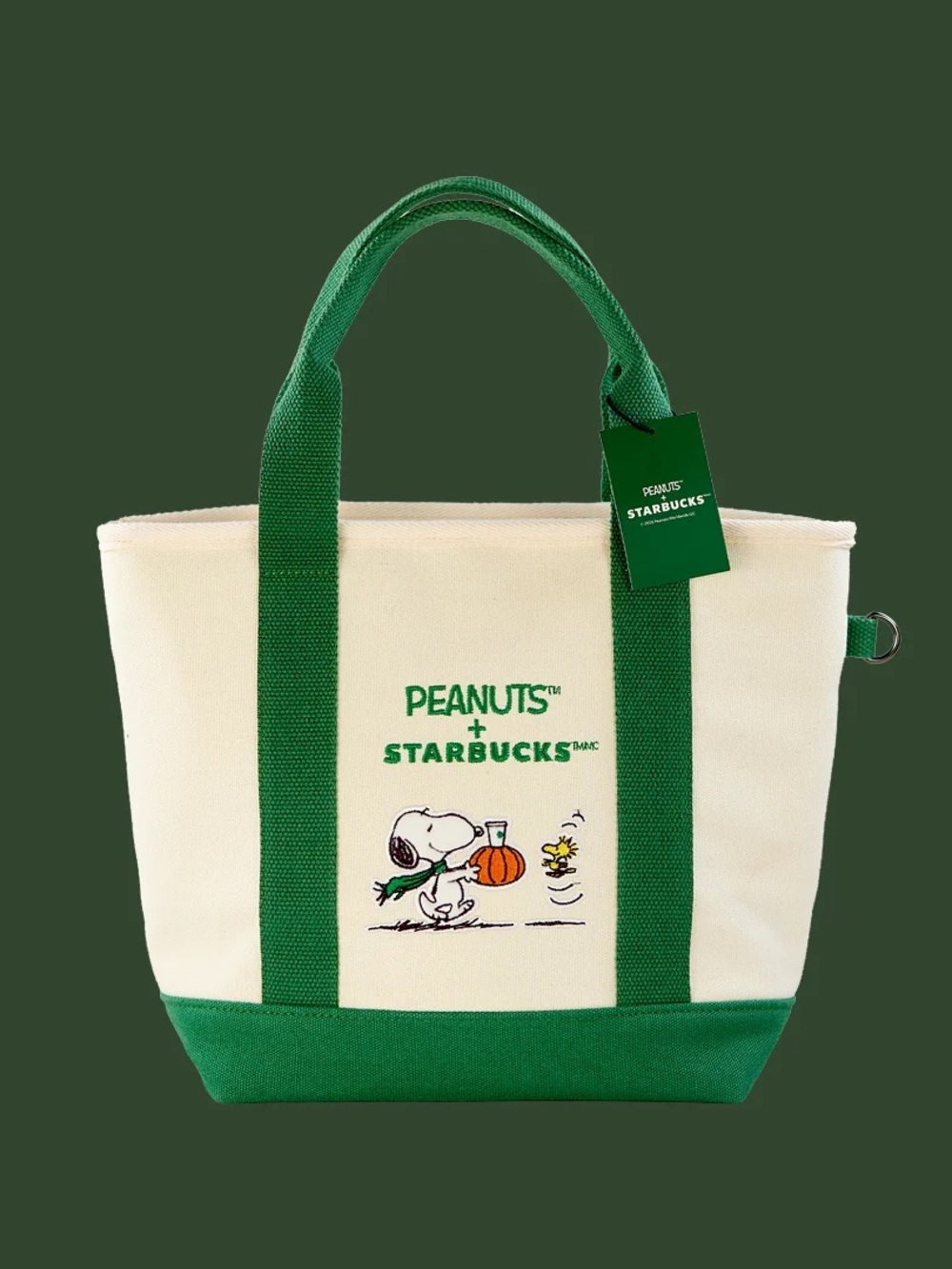Peanuts + Starbucks Collab Characters Tote